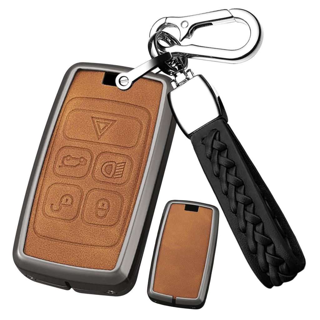 SANRILY Key Holder for Land Rover, Smart Key Case, Key Protection, Range Rover, Sports,