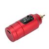 Cordless Tattoo Power Supply RCA Interface USB Rechargeable Tattoo Machine Power Supply Red