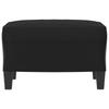 Vidaxl Footrest, Black, 60X50X41 Cm, Faux Leather