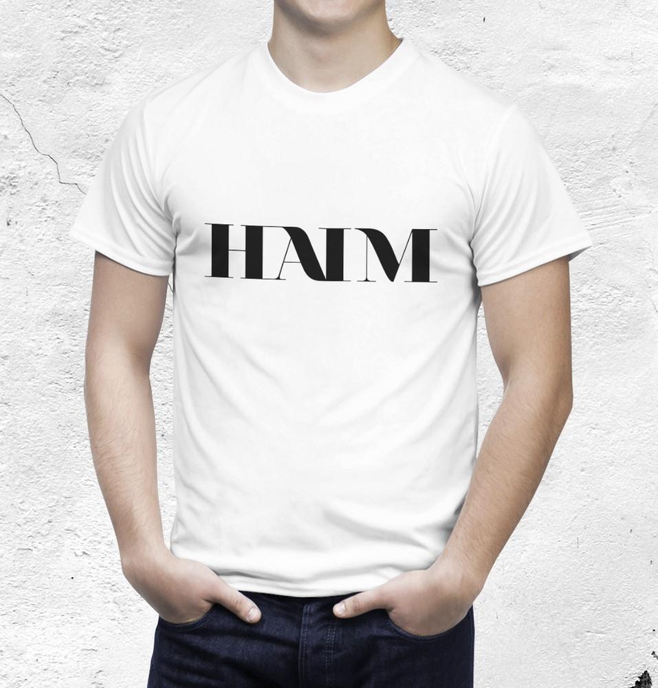 

Haim tshirt band M
