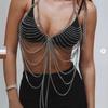 Metal Multi-layer Chain Body Chain Sexy Versatile Personality Bikini Breast Chain