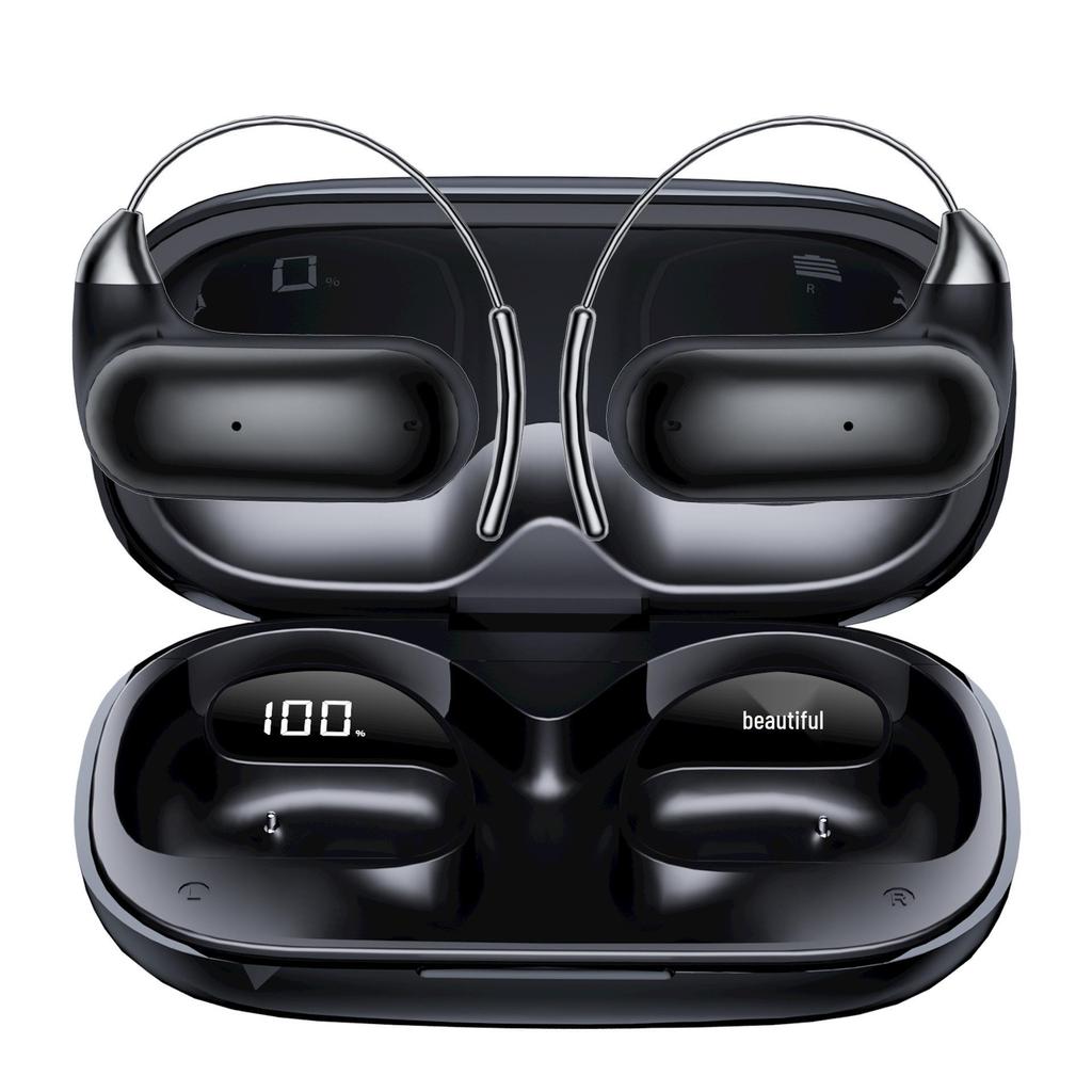Bluetooth Open-Ear Headphones with AI Real-Time Translation and Simultaneous Interpretation