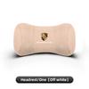 UQMW3 Car Seat Headrest Pad Auto Neck Pillow Lumbar Support For Porsche 911 718 Taycan Panamera Cayenne Macan Boxster Cayman Pajun 918