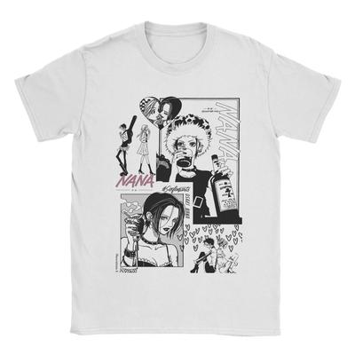 Anime NANA T Shirt For Men Women Cotton Top Tee Hip Hop  Round Neck Short Sleeve