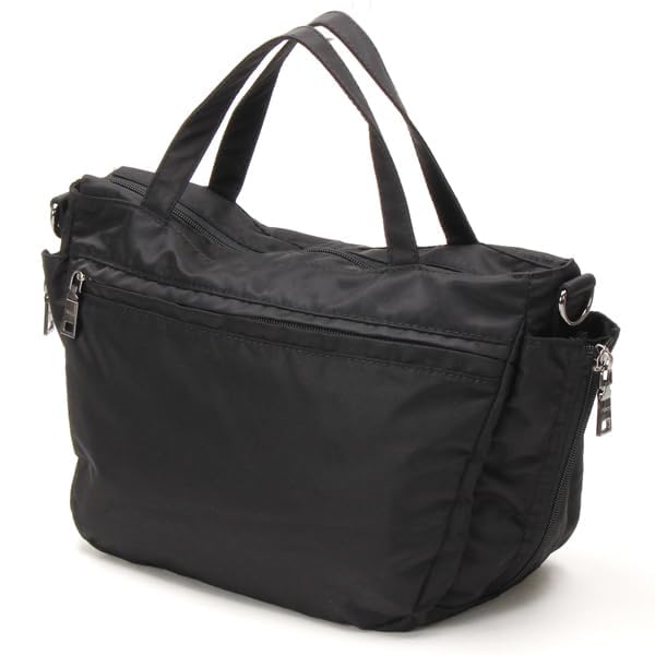 Tote bag vous et side zip mini dark gray [Isaac] 2-way tote, (15)