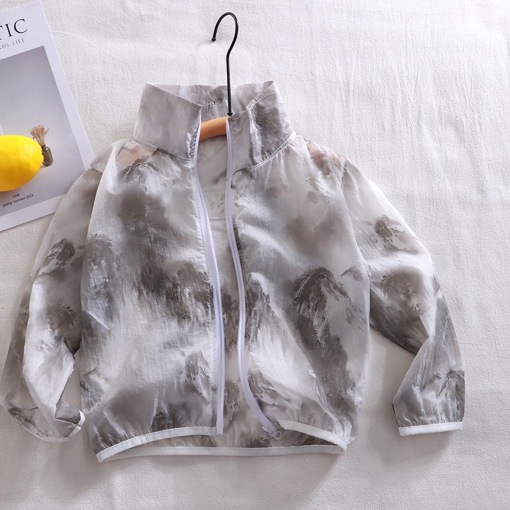 Children's Sun Protection Clothing Summer Wear Thin Summer Quick Drying Sun Protection Clothing