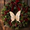 Clip-On Xmas Tree Butterfly Hanging Decor Simulation Butterfly Hanging  Scene Atmosphere Layout