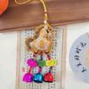 Chinese Red Chinese New Year Incense Packet Embroidered Zodiac Spring Festival Bell Pendant Festival Atmosphere with Tassel