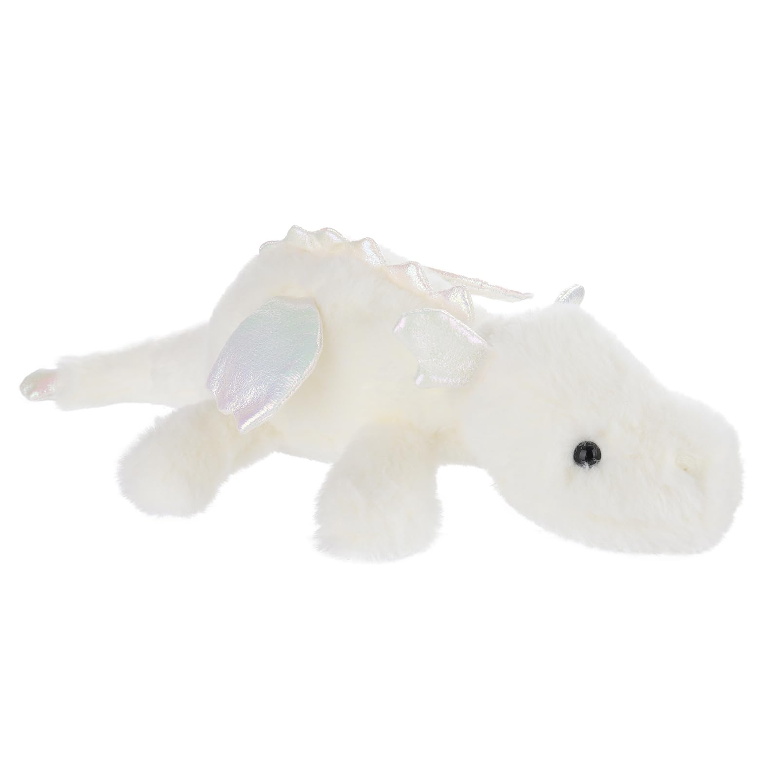 

Apricot Lamb White Lying Dragon Plush Toy for Soft and Fluffy White Lying Dragon for Girls and 38cm Kids, Cute, Boys, білий