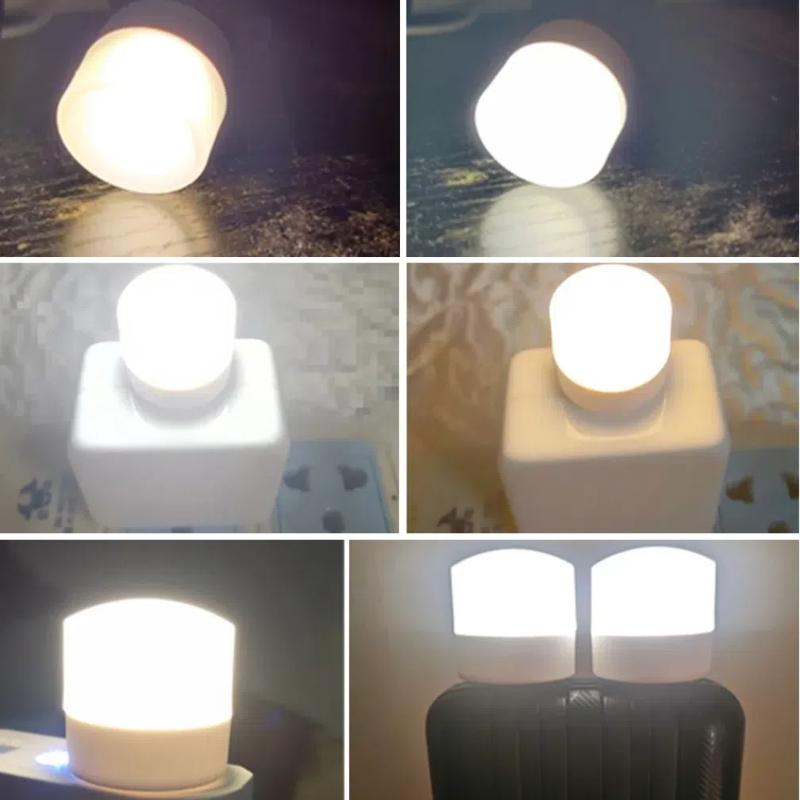 Mini Night Lights Multiple Colors USB Plug Lamp LED Atmosphere Light Staircase and Corridor Lights