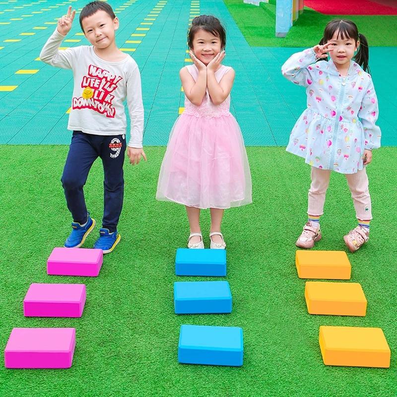 Kids Safety Foam Blocks Stepping Stones Eva Gym Blocks Games Sports Entertainment Toys Brinquedos Infantil Menina Dance Brick