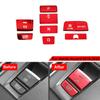 Auto Interior-Gear Shift Box Panel Button Cover Trim For Honda Accord 2018-
