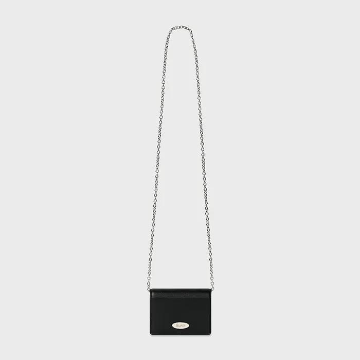 Mini Wallet Bag (Black) white