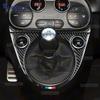 Real Soft Carbon Fiber Gear Shift Panel Trim For Abarth 595/695/500C/Fiat 500/500c/500e 2016-2024 LHD RHD Car With Tricolor