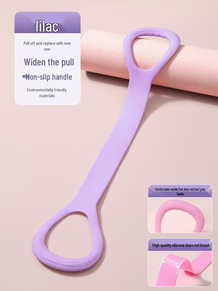 High Elastic Figure-Eight Resistance Band for Yoga: Back, Shoulder, and Chest Expansion