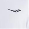 Saucony Logo Print Breathable Casual Round Neck Short Sleeve T-Shirt Men T-Shirts Pearl-White SC2229224-1
