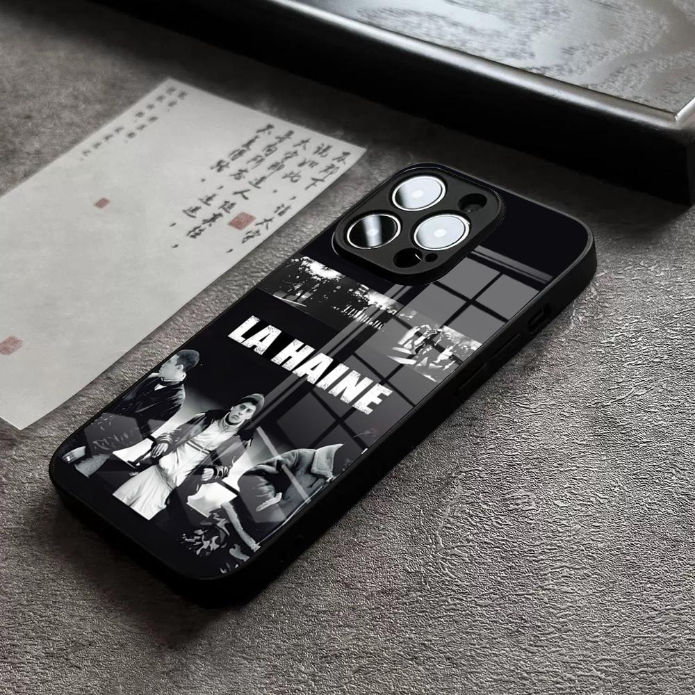 

French Film LA Haine Phone Case For IPhone 16 Pro Max 14 17 Air 12 15 11 13 Mini X XR XS Max SE Glass Cover iPhone13 ProMax