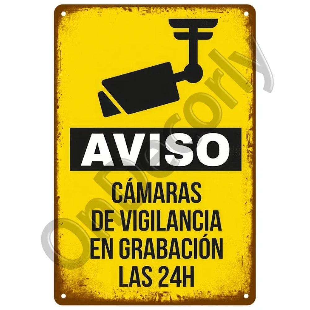 Placa de Aviso de Metal Retrô Decoração de Parede de Lata Vintage para Casa Quarto Bar Garagem Café Clube Man Cave Pub Placa Mural Poster Arte