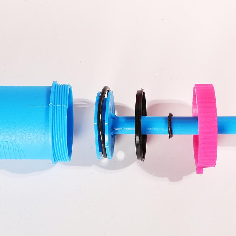 Macaron Bright Color Portable Two-Way Hand Push Wedding Balloon Inflator