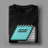 2025 Windows 95 Notepad-Symbol T-Shirt Sommer 100 Baumwoll-T-Shirts für Herren Mode Individuelles Logo T-Shirt Kurzarm Vintage Oberteil Tees