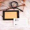 Cute PVC Card Sleeve Campus Card Work ID Protection Cover Cartoon Luggage Tag Access Card Holder Portable Baggage Boarding Label