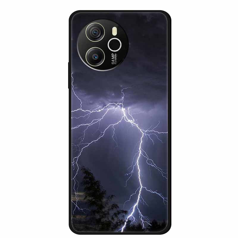 

Для Blackview Shark 8 4G Чохол 6.78 Мультяшний Чорний Силіконовий ТПУ М яка Накладка для Телефона для Blackview Shark 8 Захисний Para Shark 8 4G Blackview Shark8