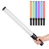Handheld RGB Light Tube LED Video Light Wand 2500K 5500K 9900K Dimmable 7 Colorful Light Effects Built In Battery for