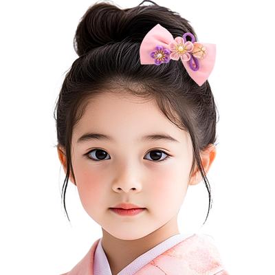 OTAKUMARKET Hair Ornament, Ribbon, for Hakama, Shichi-Go-San, 3-Year-Olds, Graduation Ceremonies, Kimono, Yukata, Furisode, Coming-of-Age Ceremonies,
