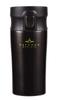 Pearl Metal Water Bottle 400ml Direct Drinking Black Tumbler Cafe Mug Barista One-Touch HB-4535