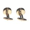 Kamakura Cufflinks Workshop Pink Gold Round Watch Movement Cufflinks Cf278