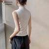 Plover Damen Ripp-Rollkragen-Tanktop