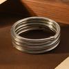 Spring Bracelet Creative Vacuum Furnace Electroplating Jewelry Multi-Layer Winding Elastic Ring Plain Ring Bracelet