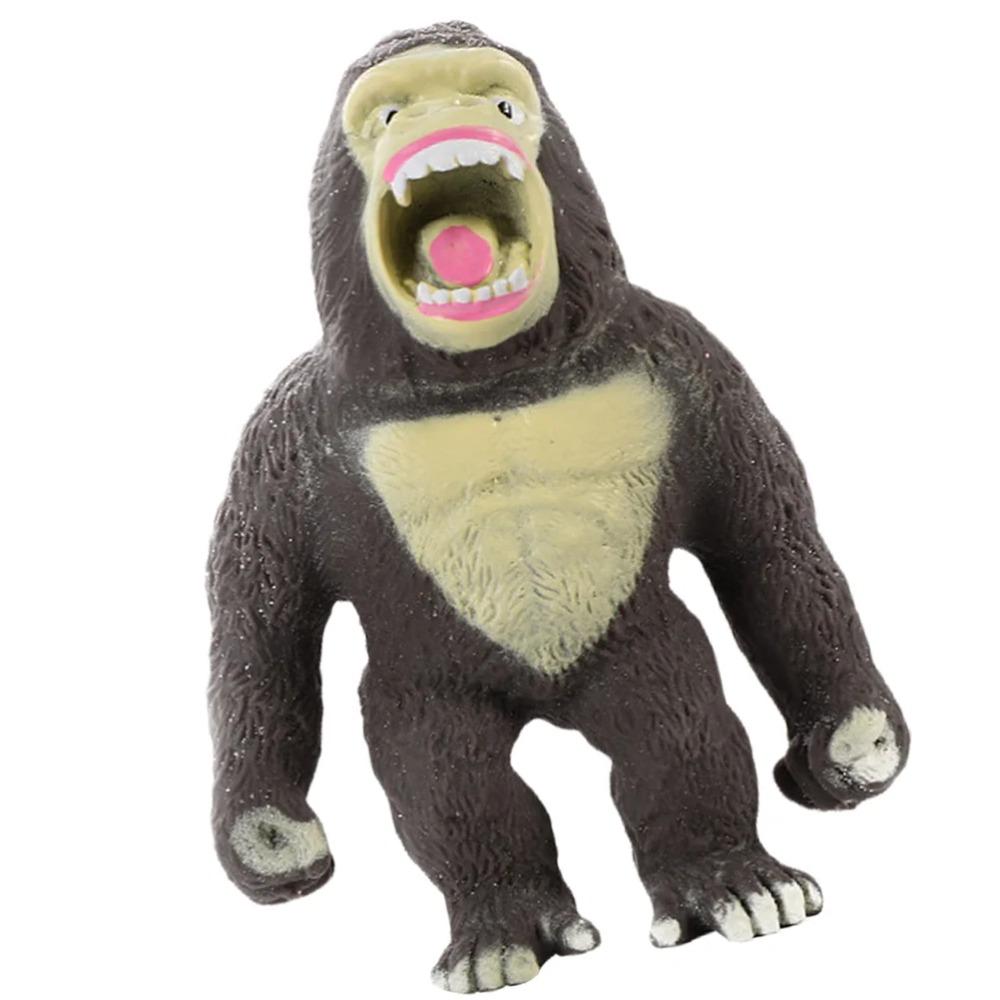 Stretchy Monkey Toy Adorable Toys Funny Chimpanzee Design Elastic Sensory Toy Pressure Release Squeeze Toy