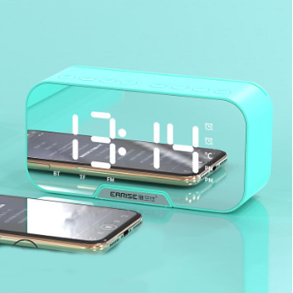 Buy Mirror Alarm Clock Multifunction Wireless 5.0