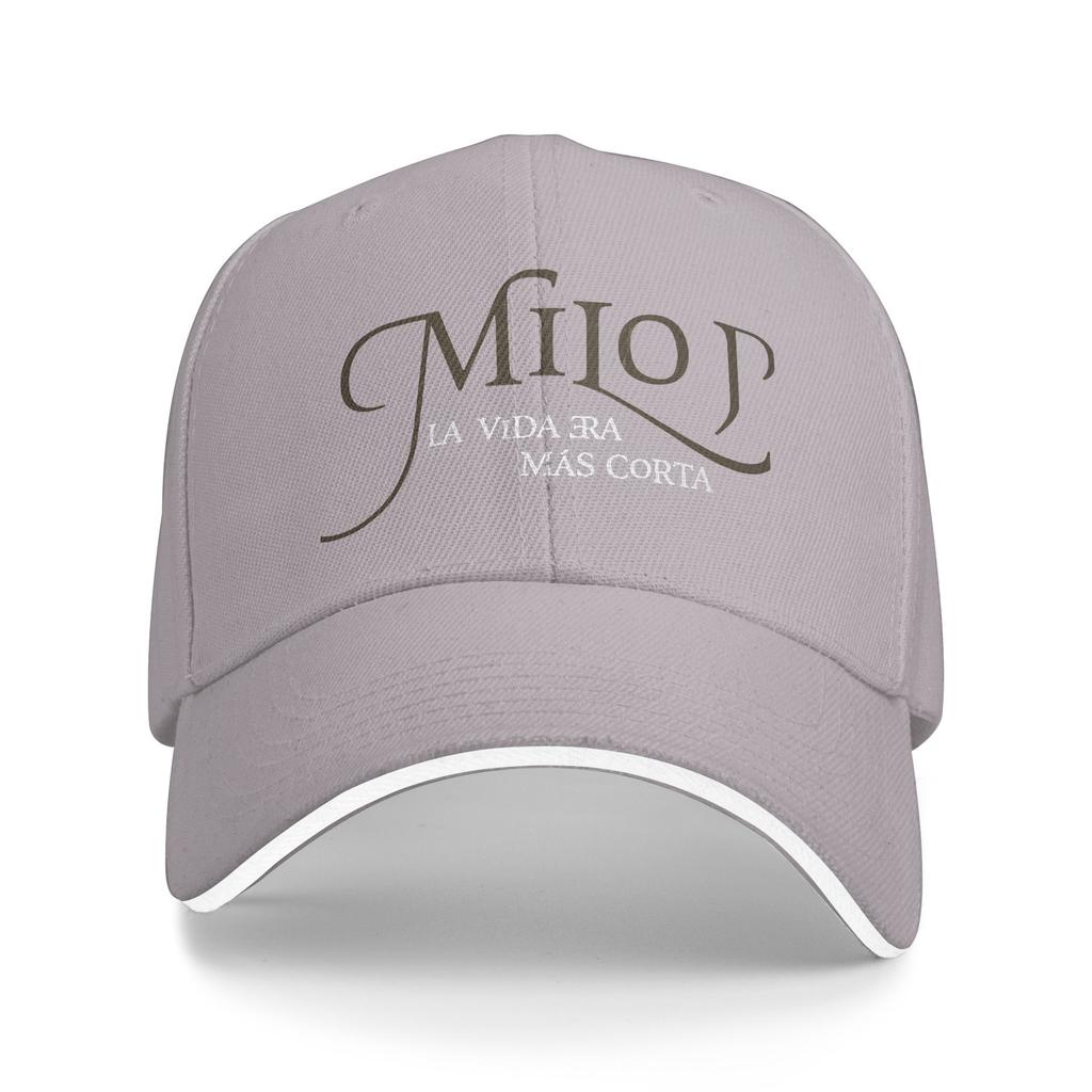 Milo J La Vida Era Mas Corta Caps For Men Women Cool Baseball Cap Trucker Hat Daily Headewear Adjustable Fit