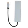 USB C Splitter 4 USB 3.0 Port Aluminum Alloy Material Type C Interface Portable Hub Adapter for Galaxy Note 10