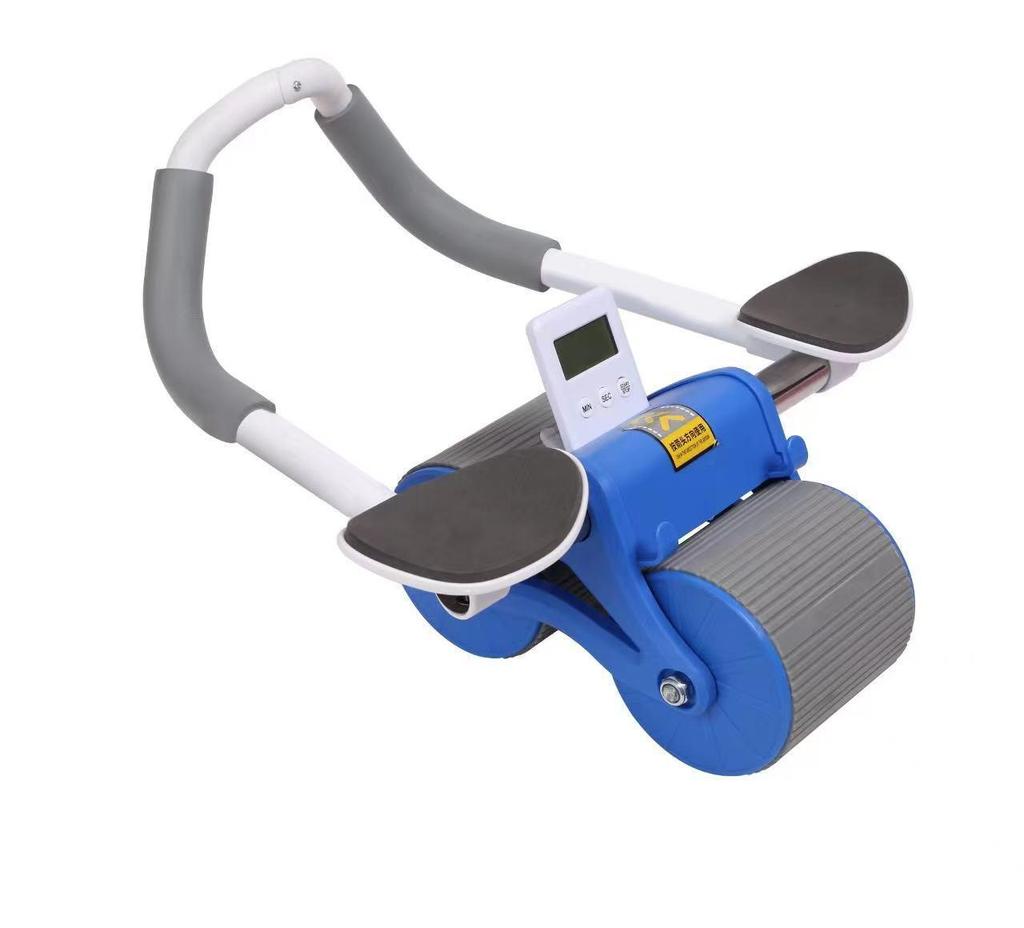 Automatic Rebound Ab Wheel Roller for Abdominal and Elbow Plank Training at Home