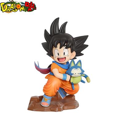 10 cm Anime Dragon Ball Z Figur Goku Figur Goku Omfamning Pura PVC GK Figurer Yamcha Anime Samlarobjekt Modell Leksaker Gåvor