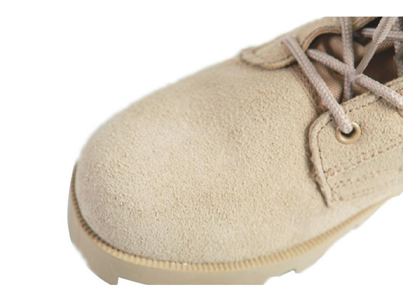 Outdoor High-Top Desert Combat Boots for Tactical Use