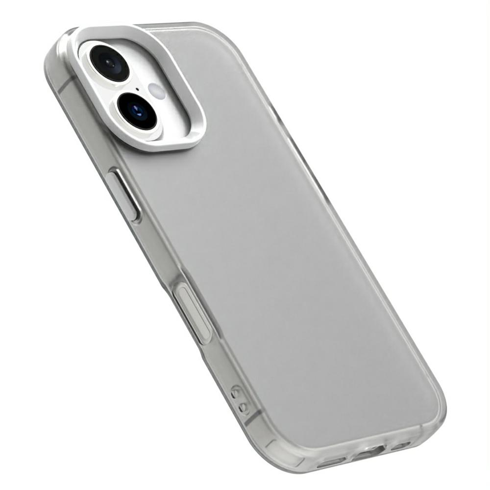 Candy Series For iPhone 16 Plus Case PC+TPU+PET Anti-Drop Phone Cover