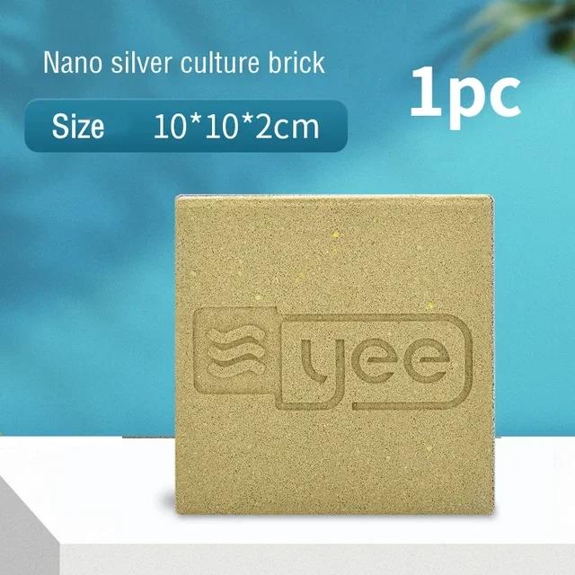 

1/2pcs Aquarium Nano Ceramic Filter Media Bio Filter Block for Marine and Freshwater Fish Tank Filter High Energy Bio Brick
