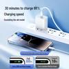 3C Certified PD30W Fast Charger for Mobile Phones, 20W Apple-Compatible Charging Set