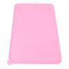 Pet Food Pad Silicone Waterproof Non Slip Bowl Drinking Feeding Mat Placemat for Dog Cat(Red )
