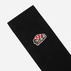 Tent Wappen Wool Crew Socks (BLACK)