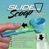 1Set Protein Scoop with Funnel, 2 in 1 Sliding Measuring Cup, Durable PP Kitchen Tool for Milk Powder Protein Powder