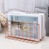 Metal Magazine File Holder Rack Durable File Sorter Organizer Document Storage Shelf  Home