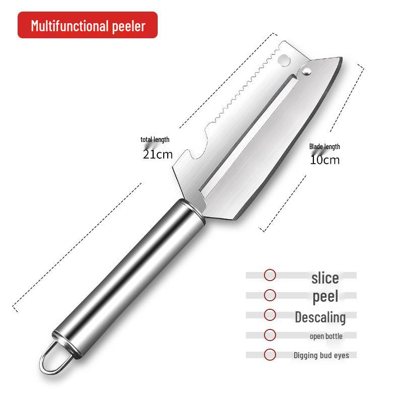 

Многофункциональная овощечистка из нержавеющей стали - Картофель, Дыни и Фрукты
