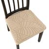 Solid Color Chair Seat Cover Washable Anti-dirty Chair Slipcover Chair Cushion Cover  Restaurant