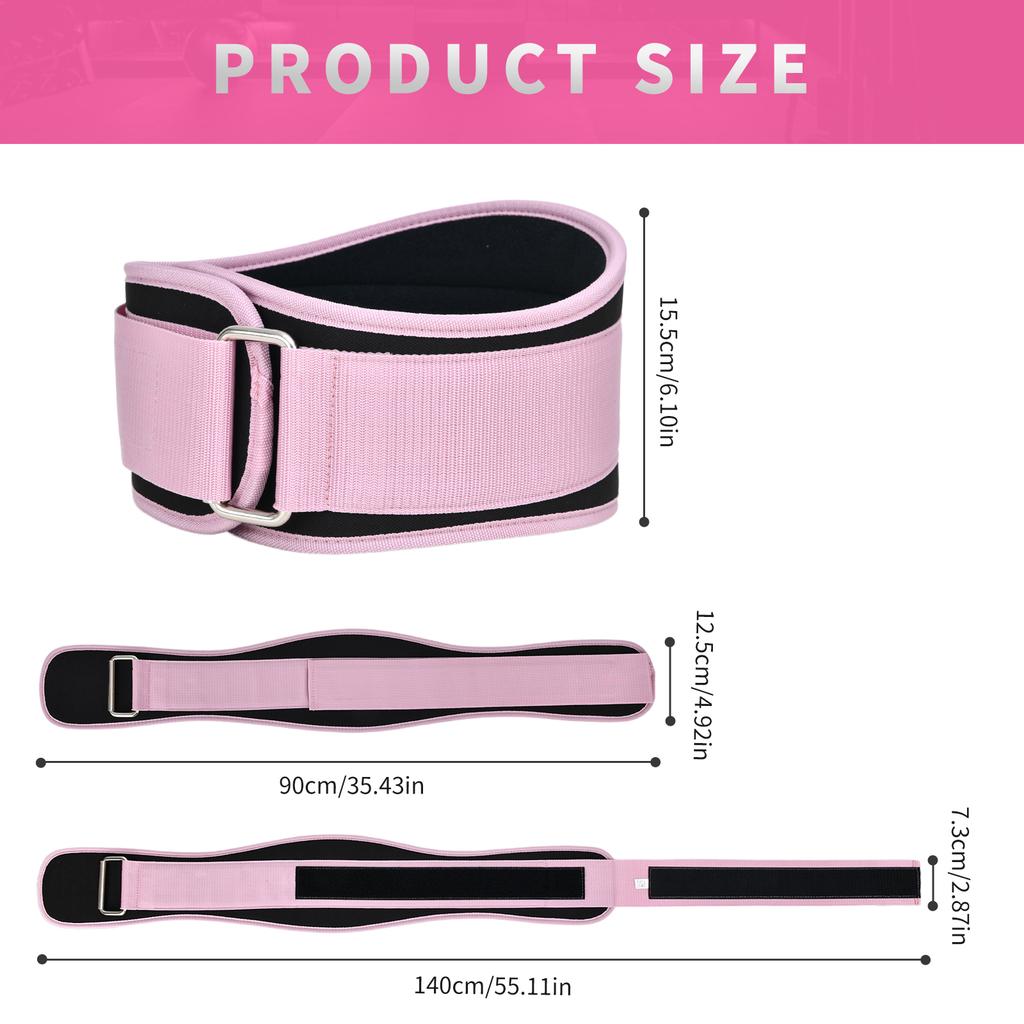 Durable And Safe 1Pcs Sports Weight Lifting Belts For Men Women - Weight Lifting Core & Lower Back Support Workout Waist Belt For Fitness