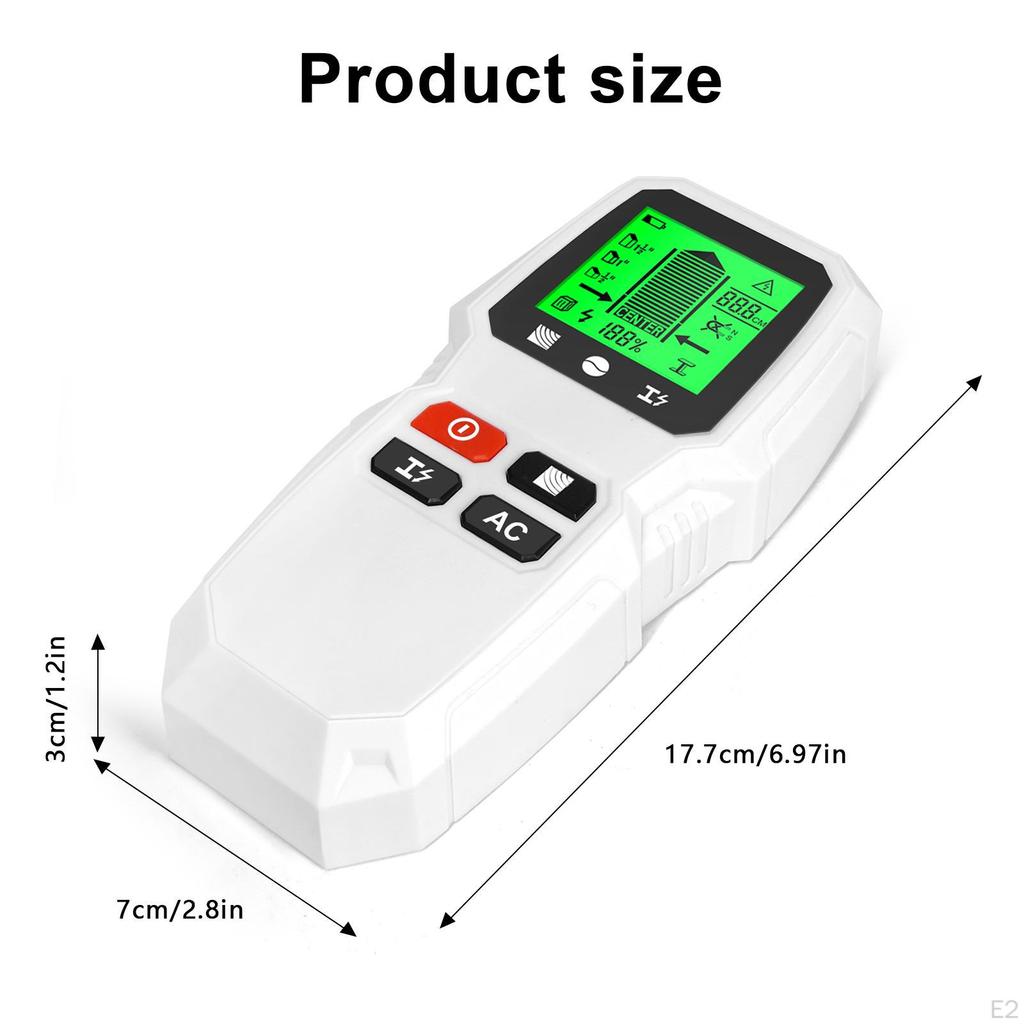 Cyfrowa ściana do dokładnego wykrywania słupków i rur